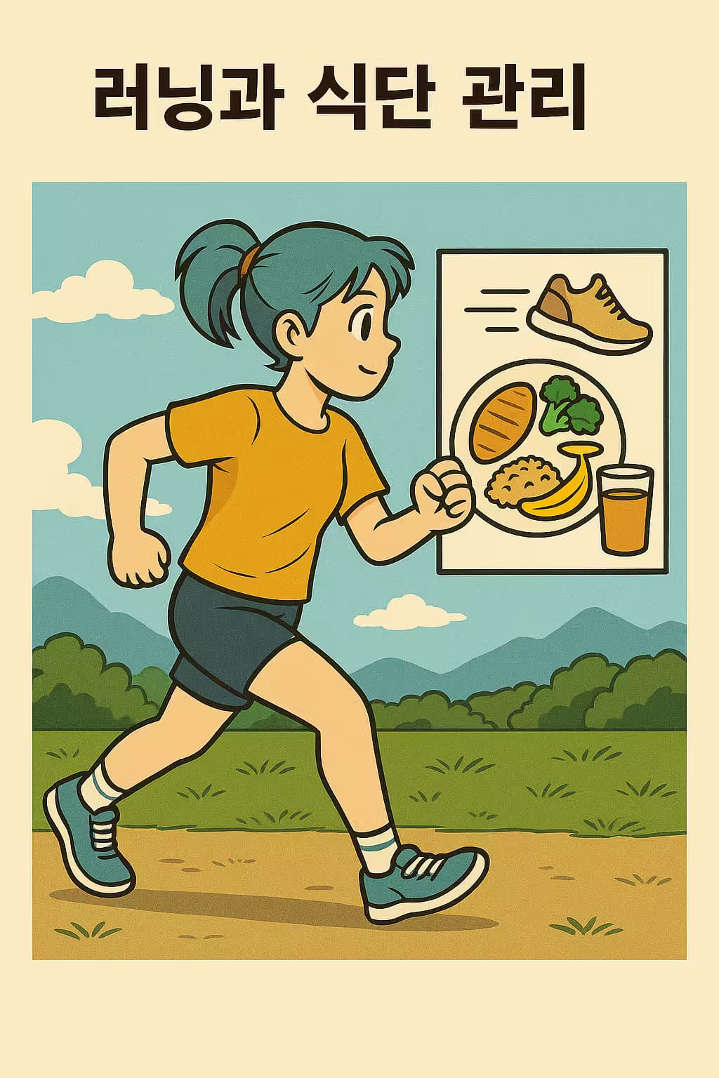 러닝과 식단 관리