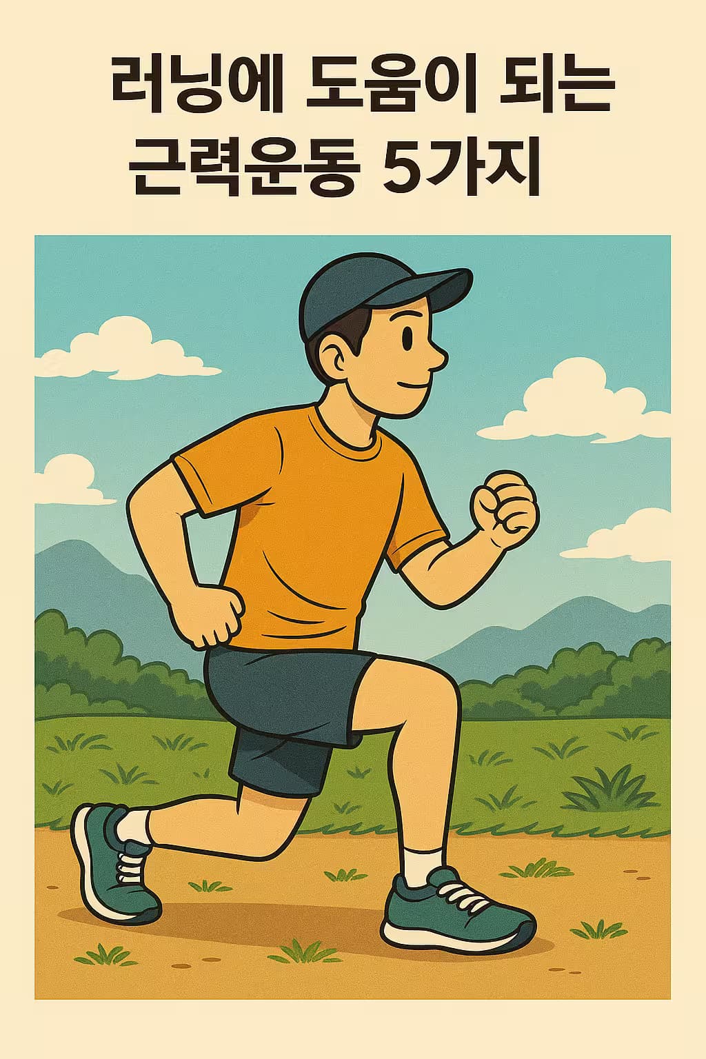 러닝에 도움이 되는 근력운동 5가지
